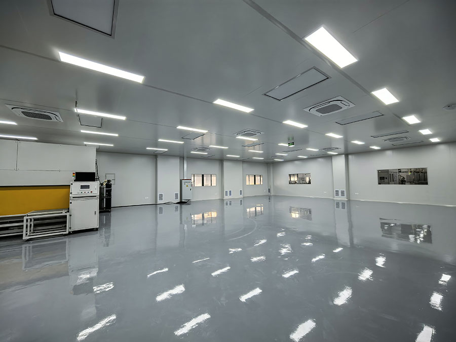 上海松江净化厂房装修实拍图片