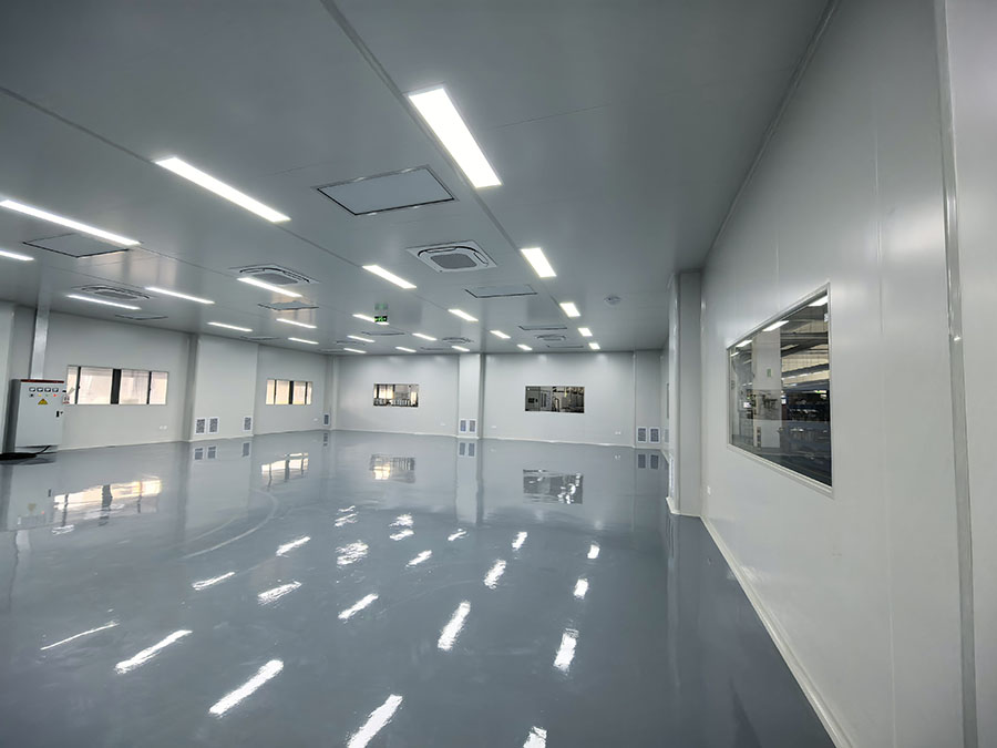 十万级净化厂房实拍图片